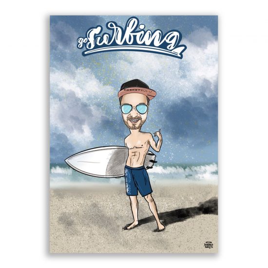 Surfer-portretna-zamówinie-Maciej-Swiety-Rysuje