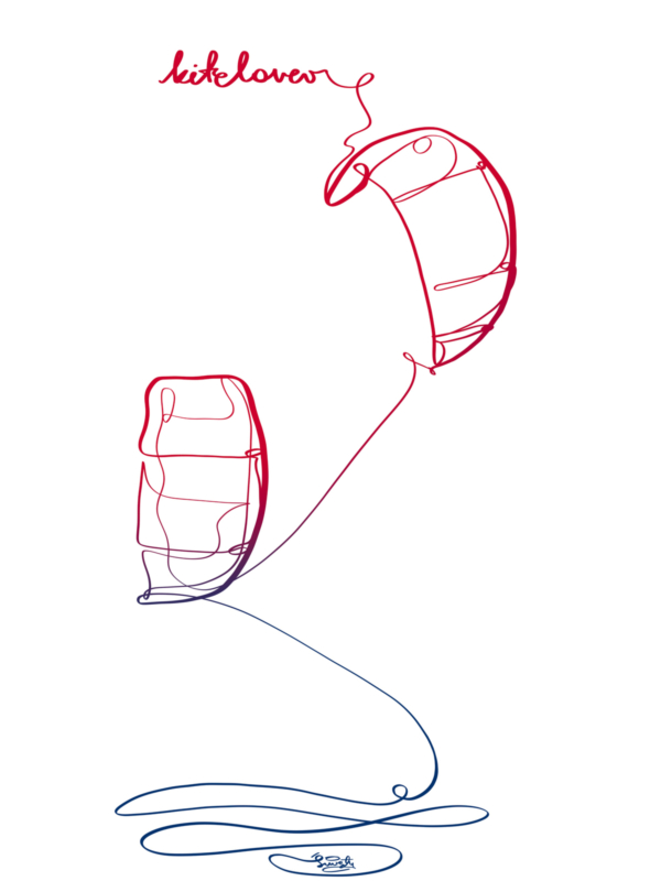ONE LINE Kitelover A3