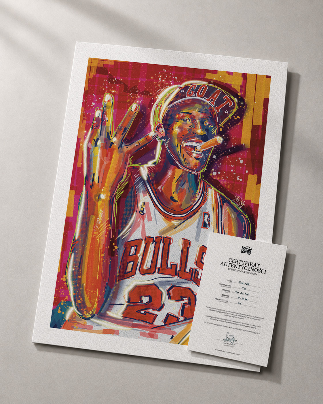 Poster solo + CERTYFIKAT