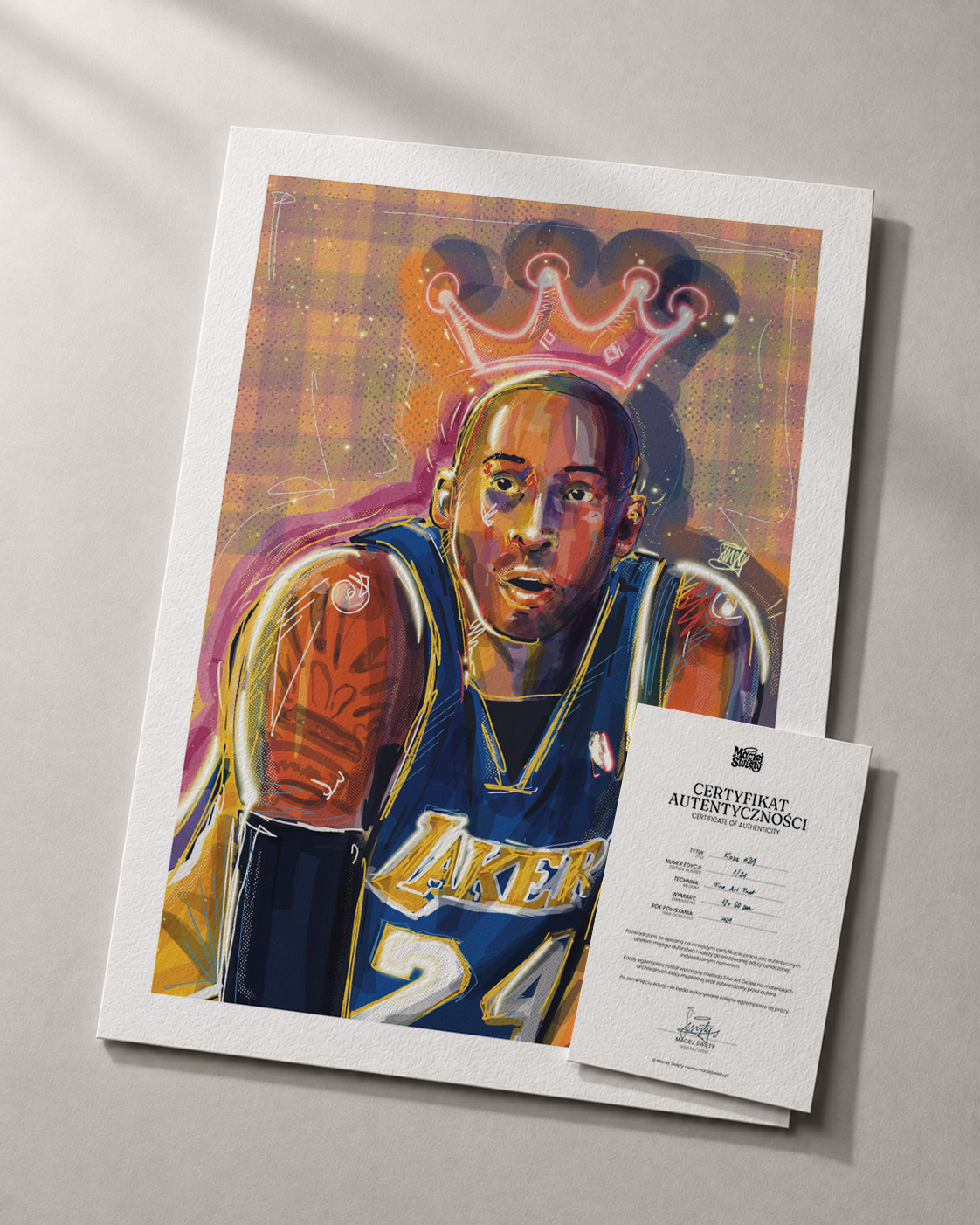 Poster solo + CERTYFIKAT