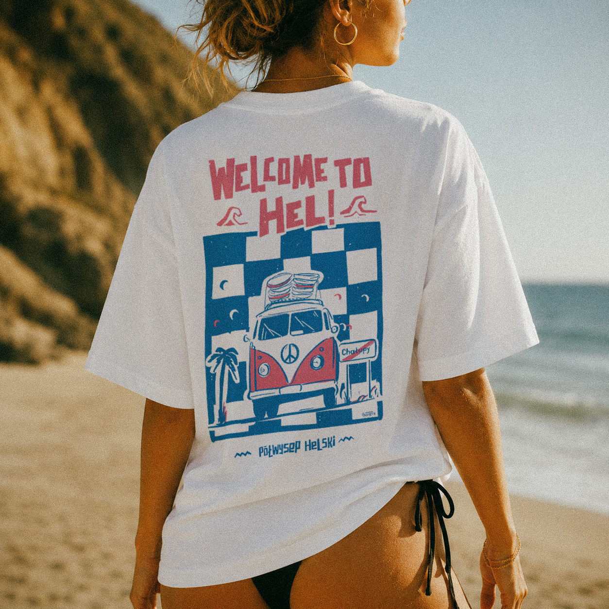 SURF Girl Closeup BACK WHITE