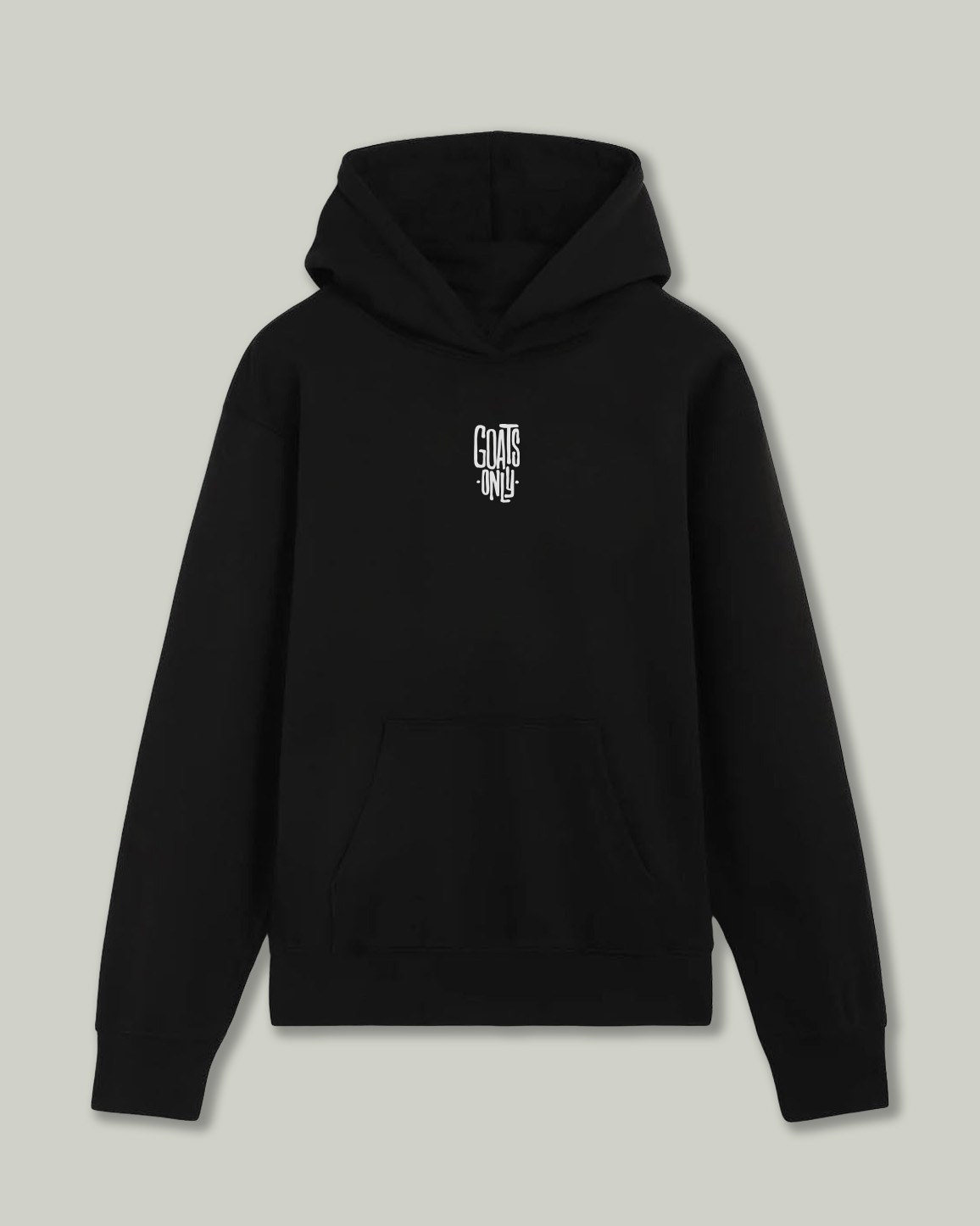 Hoodie Black Front