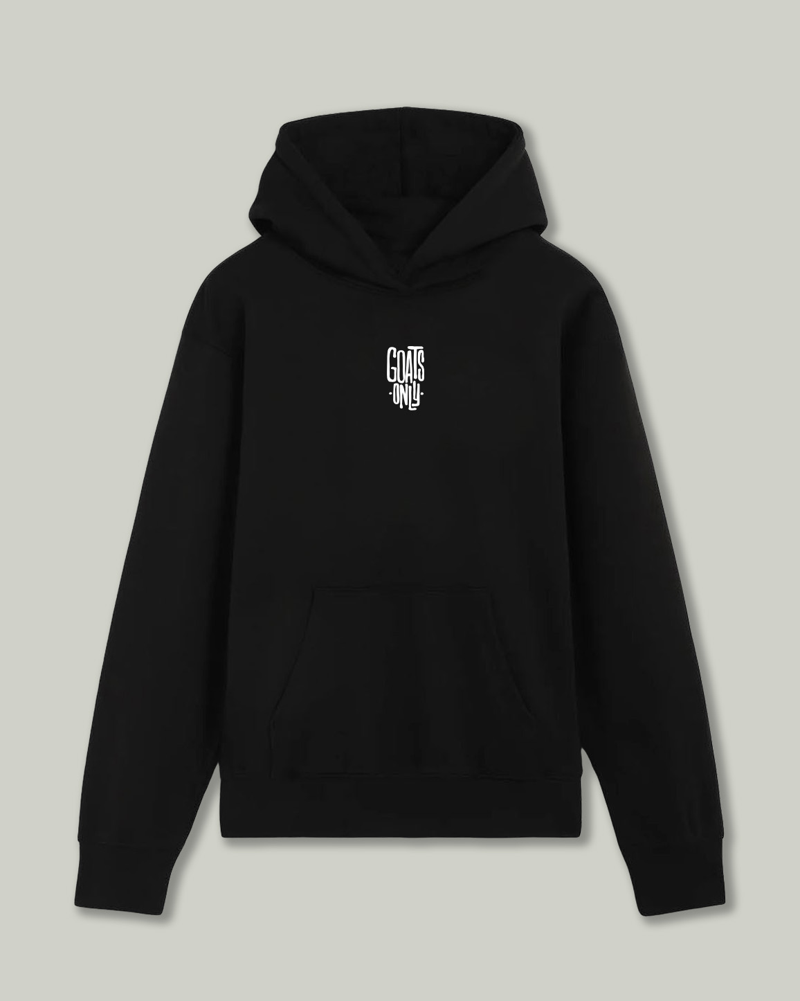 Hoodie Black Front
