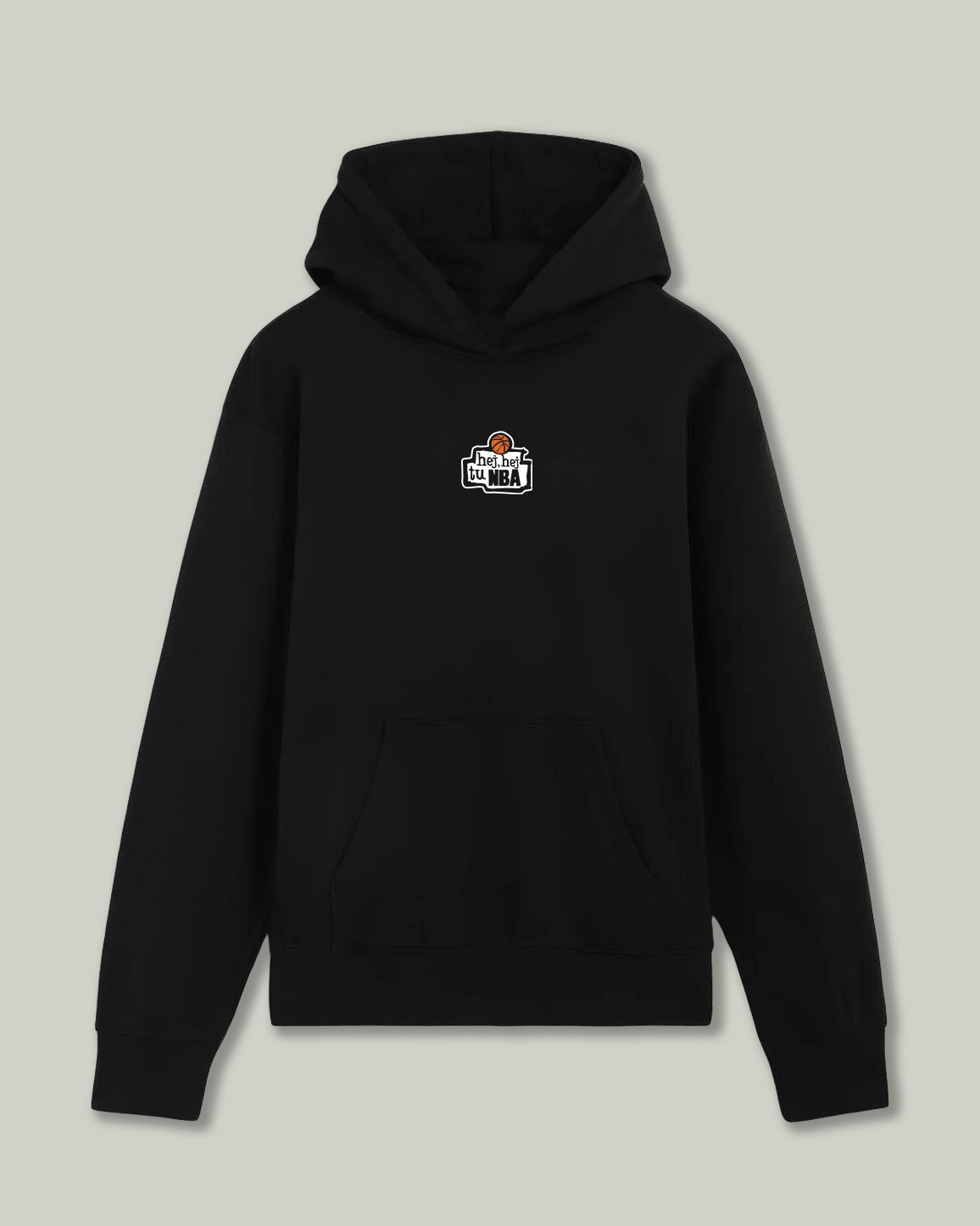 Hoodie Black Front